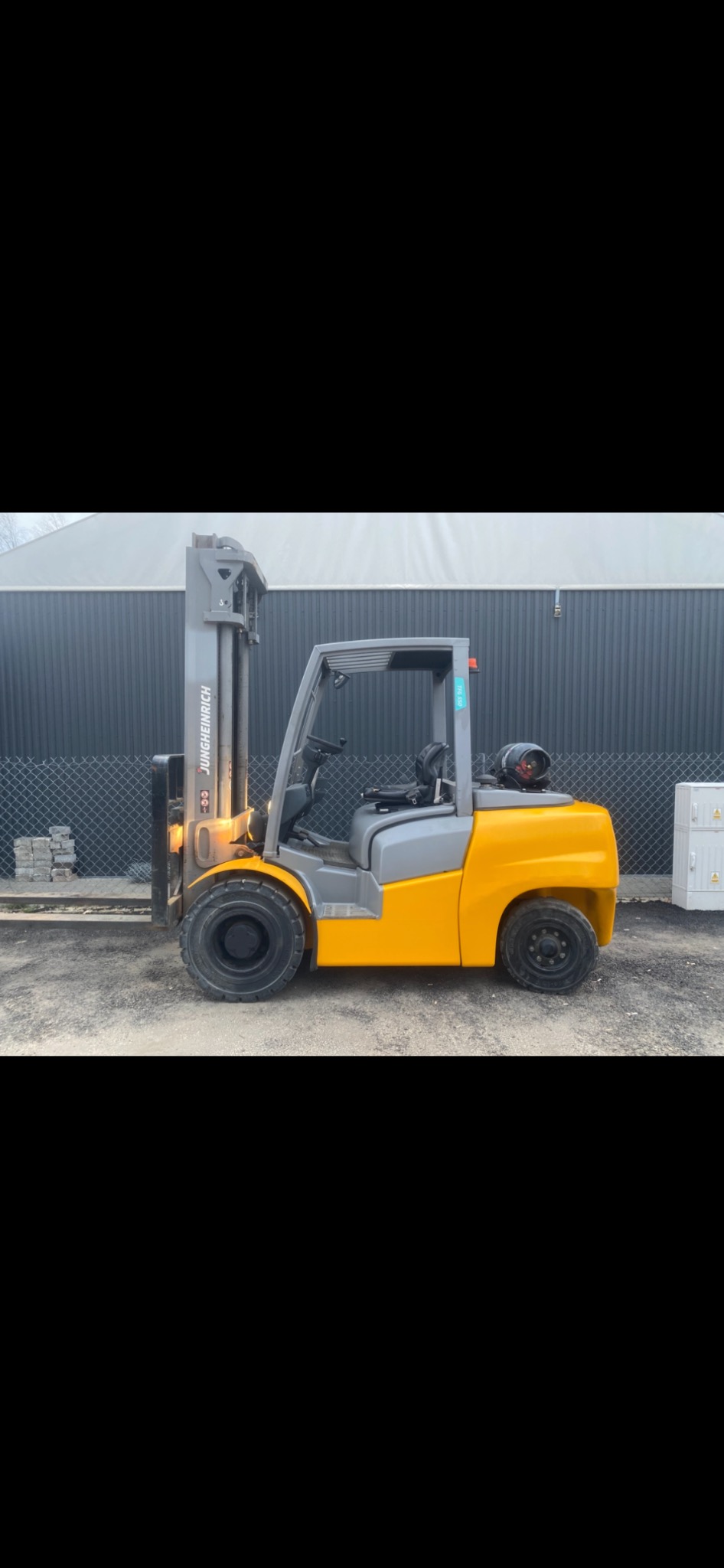 Są i duże sprzęty Jungheinrich LPG