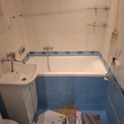 Remont łazienki Zielonka 1