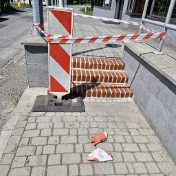 Remonty schodów oraz zjazdów na wózki.