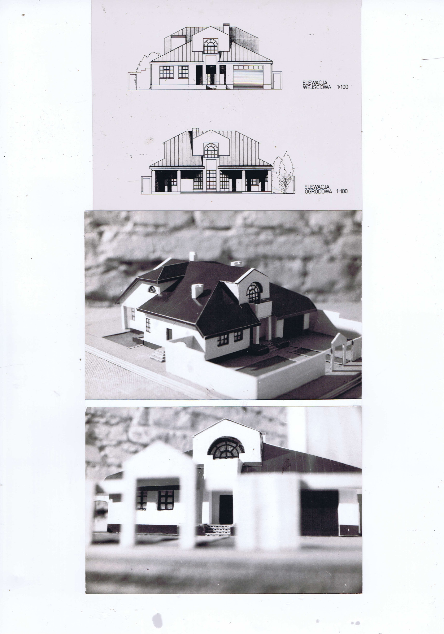 Dom w Józefosławiu, ok.1990.