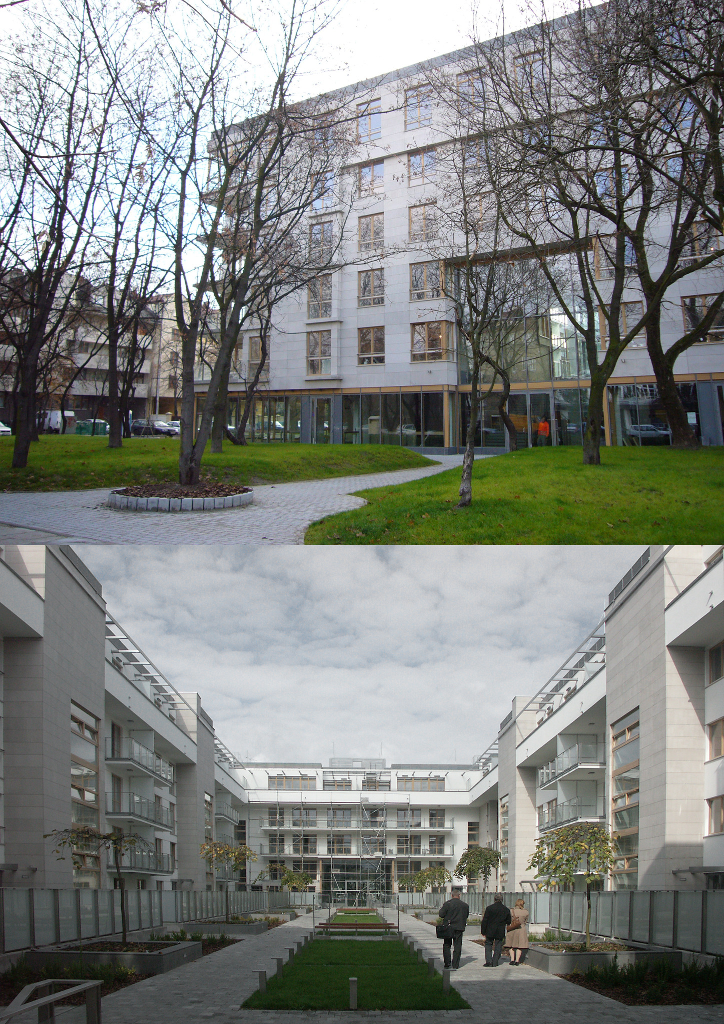 KWARTAŁ mieszkalno-usł. przy ul. Łowickej/Narbutta - poziom +1.