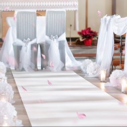 Sklep i Wypożyczalnia Dekoracji Malinowe Skarby - dywan na ślub, event