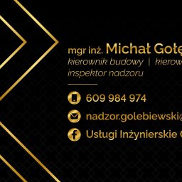 Kierownik Budowy USŁUGI INŻYNIERSKIE GOŁĘBIEWSKI - Odbiory mieszkań i domów Koło