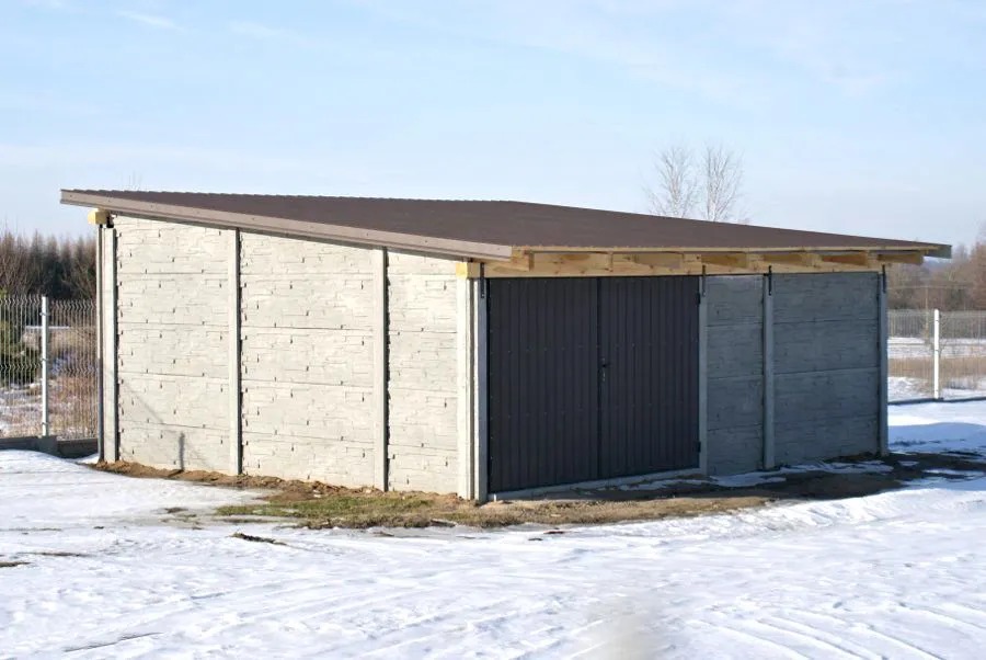 wiata garażowa - propozycja firmy jar-bet koło sępólna krajeńskiego