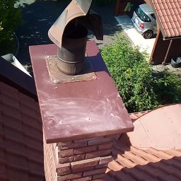 Montaz czapek kominowych 