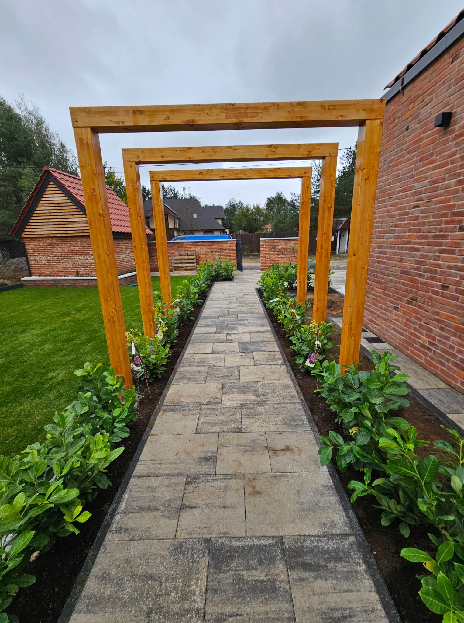 Pergola drewniana