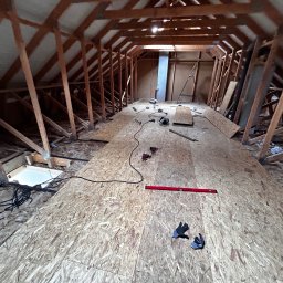 Wykonanie podlogi na poddaszu