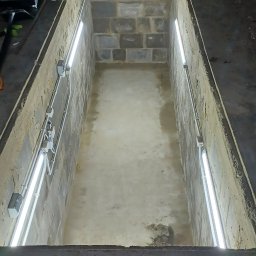 Usługi ogólnobudowlane Łukasz Sosnowski - Budowa kanału w budynku gospodarczym