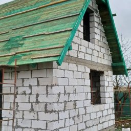 Usługi ogólnobudowlane Łukasz Sosnowski - Budowa dachu na budynku rekreacyjnym