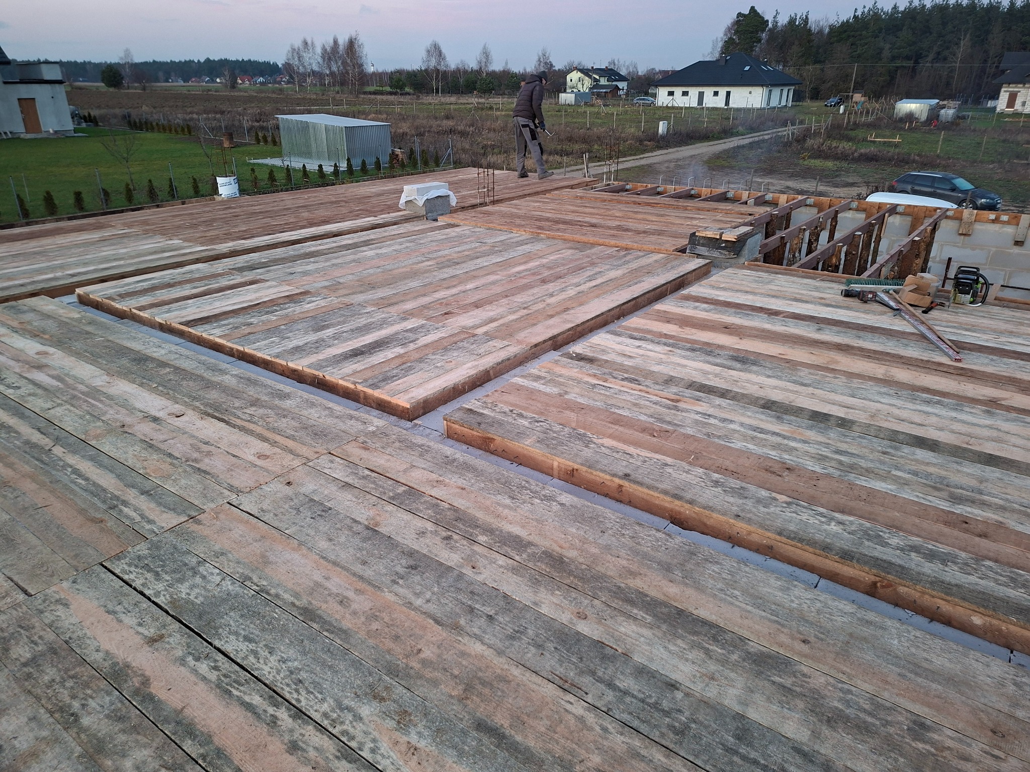 Budowa stropu monolitycznego