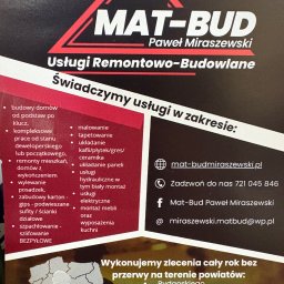 MAT-BUD Paweł Miraszewski - Remonty mieszkań Chełmno