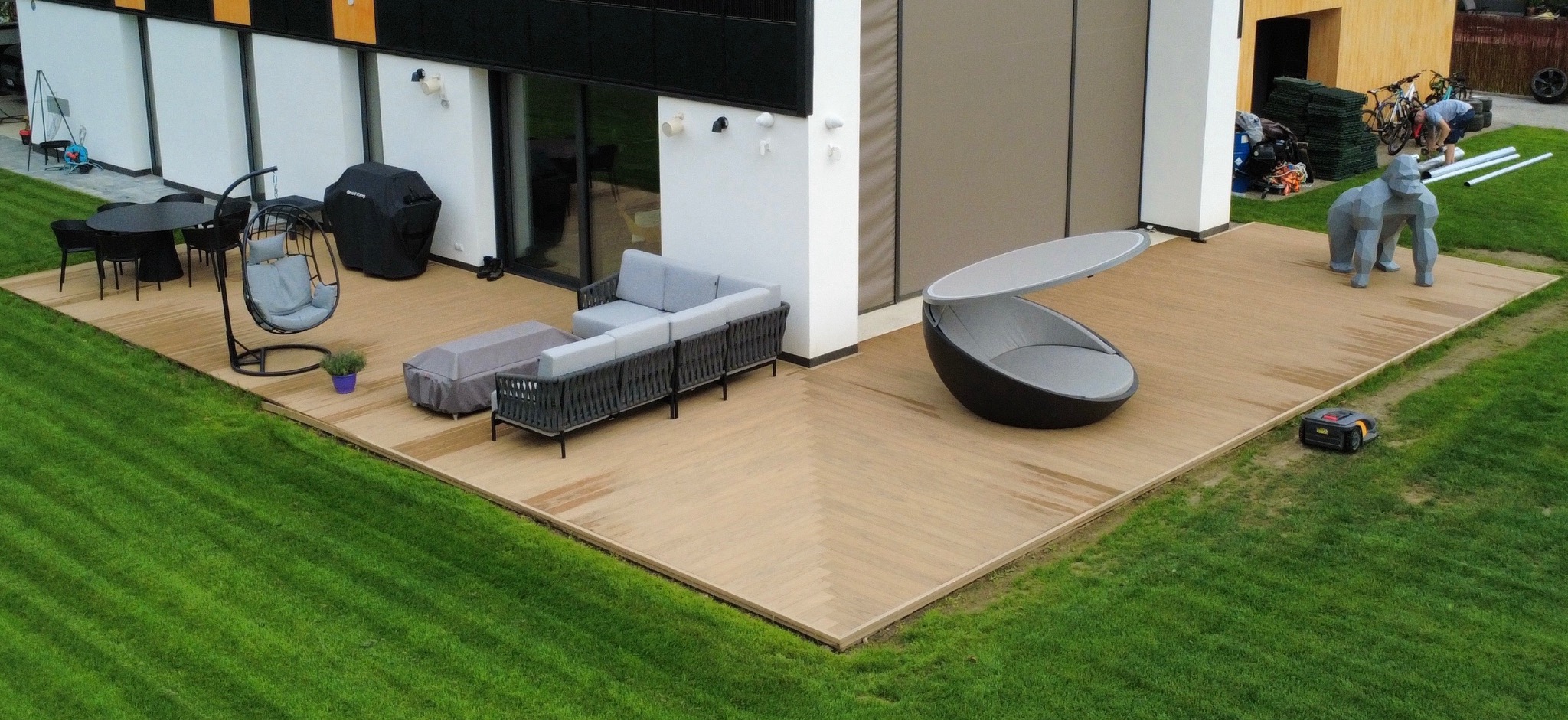 Taras z deski kompozytowej premium 90mkw