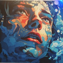 DARIUSZ NAWRAT COMMUNICATIONS - Dziewczyna w kroplach wody.