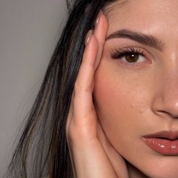 Przedłużanie rzęs 2-1 + mokry + promienia