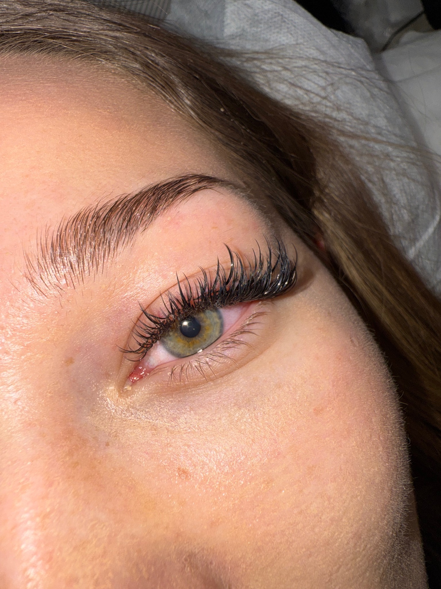 Przedłużanie rzęs 4-1 Efekt mokry + kim