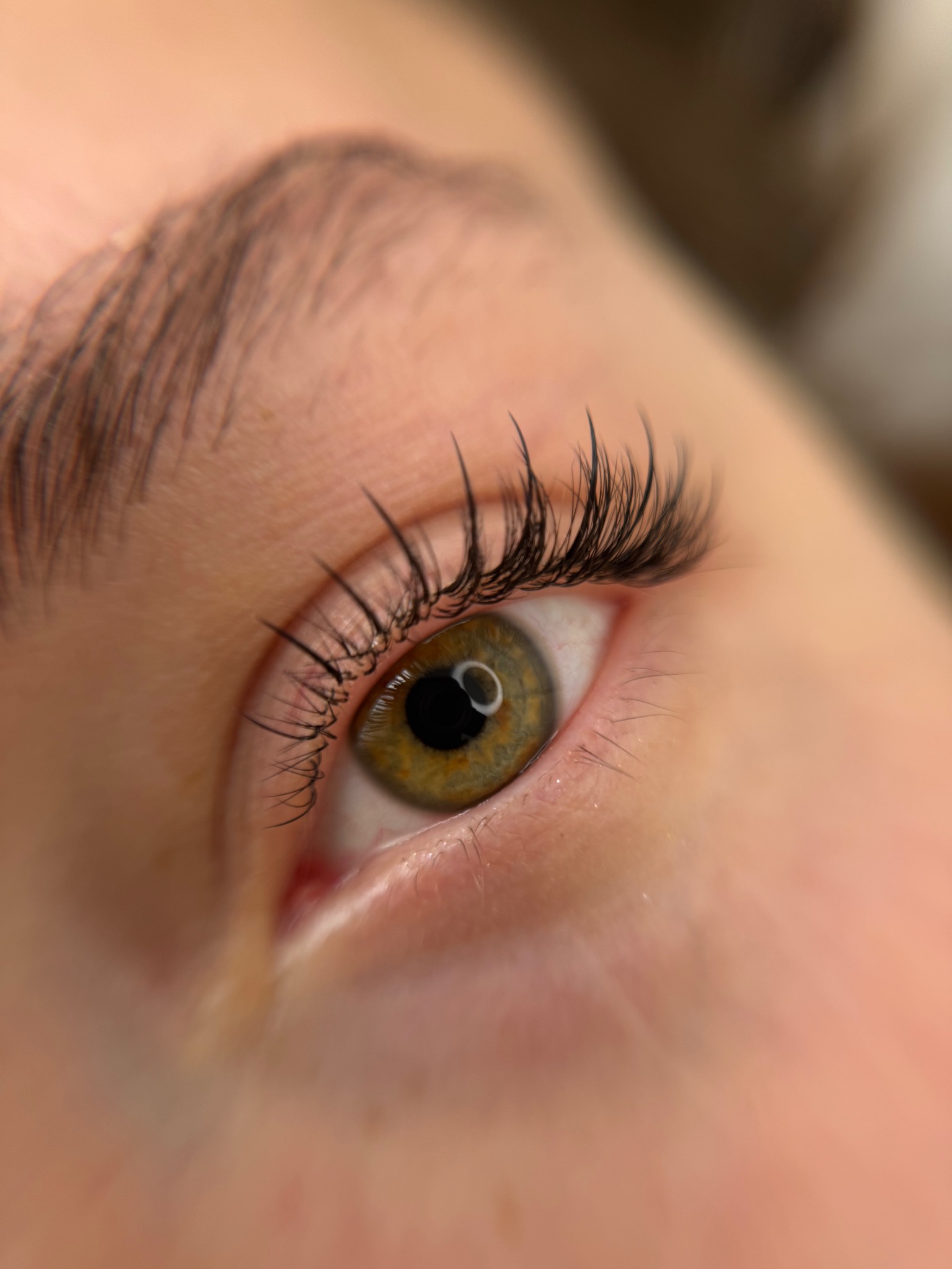 przedłużanie rzęs 1-1 Efekt Promienia