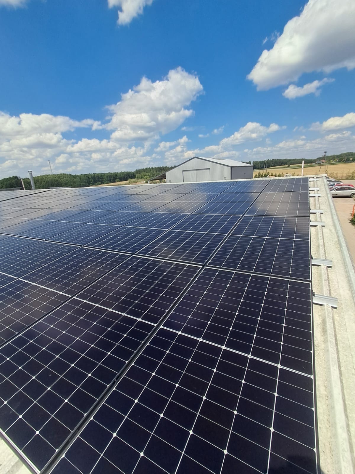 Instalacja 50kW zakład produkcyjny Rybno (Warmińsko-Mazurskie)