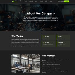 Labi Michał Łabędź - Strona internetowa firmy specjalizującej się w projektowaniu i produkcji nowoczesnych ogrodzeń metalowych, bram przesuwnych i konstrukcji stalowych. Prezentacja oferty firmy.