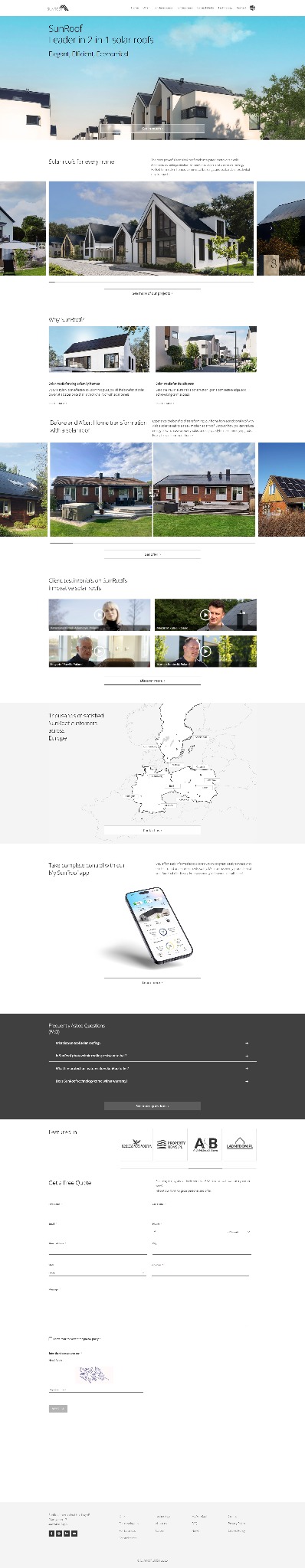 Strona dla projektu SunRoof