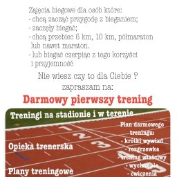 Trener biegania Ożarowice 1