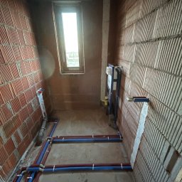 Przyłącze wod kan Miedze 4