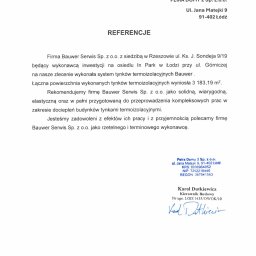 Referencje _ Peira ul. Emilii Plater Łódź