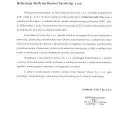 Referencje _ Archicom Zeit 4D 
ul. Widzewska Łódź