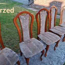 Wypierz to - 20 letnie krzesła z nami stały sie jak nowe.