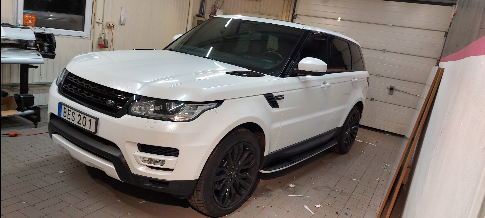 zmiana koloru - biały diamant + malowanie elementów