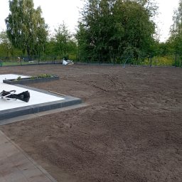 Równanie terenu + nawożenie czarnoziemu