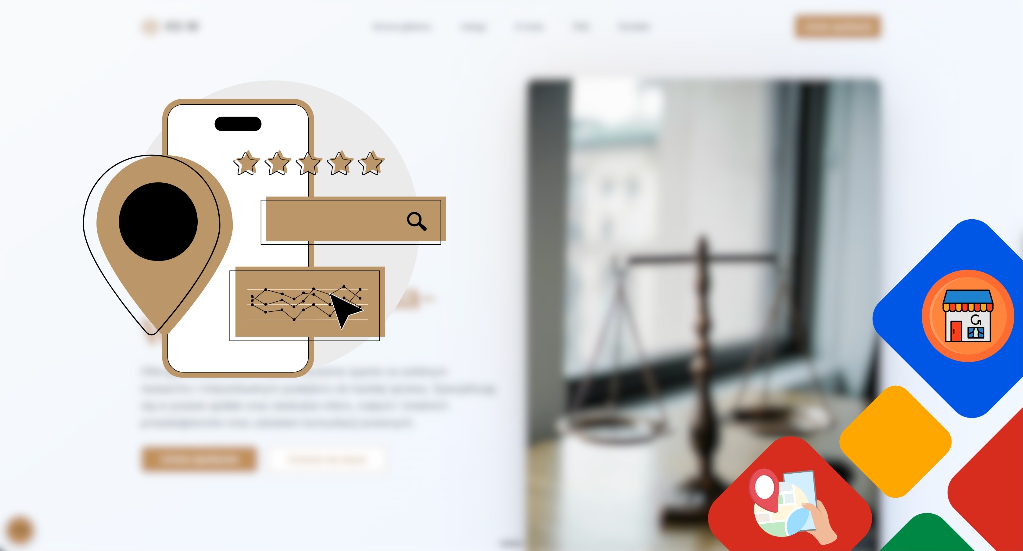 Wizytówka google moja firma - optymalizacji wizytówki w google maps w Krakowie