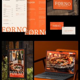 Identyfikacja wizualna i strona dla pizzerii