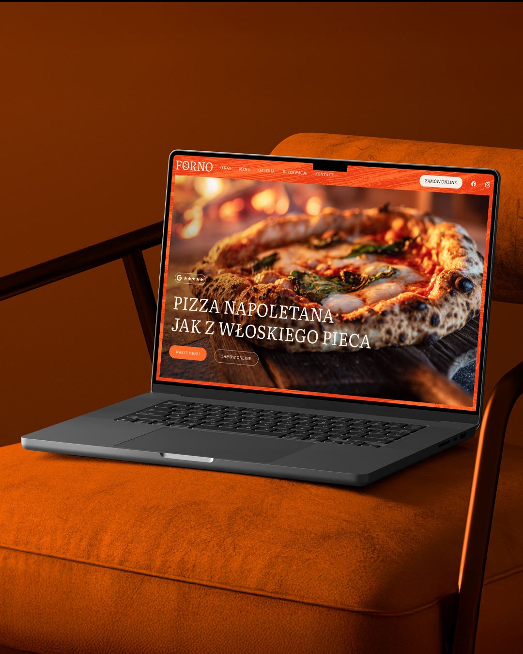 Strona internetowa pizzerii