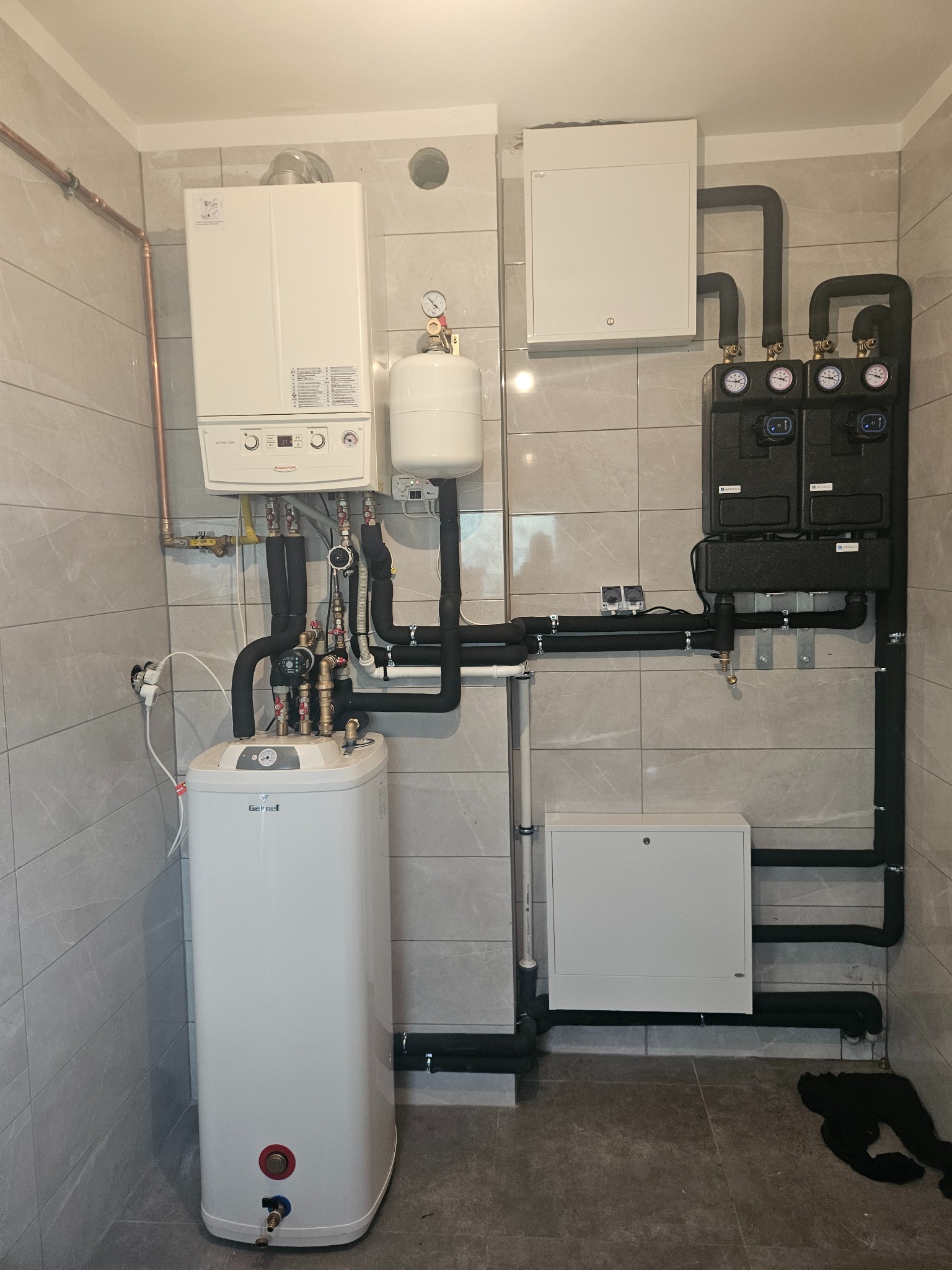 Kotłownia Gazowa z Kotłem Immergas