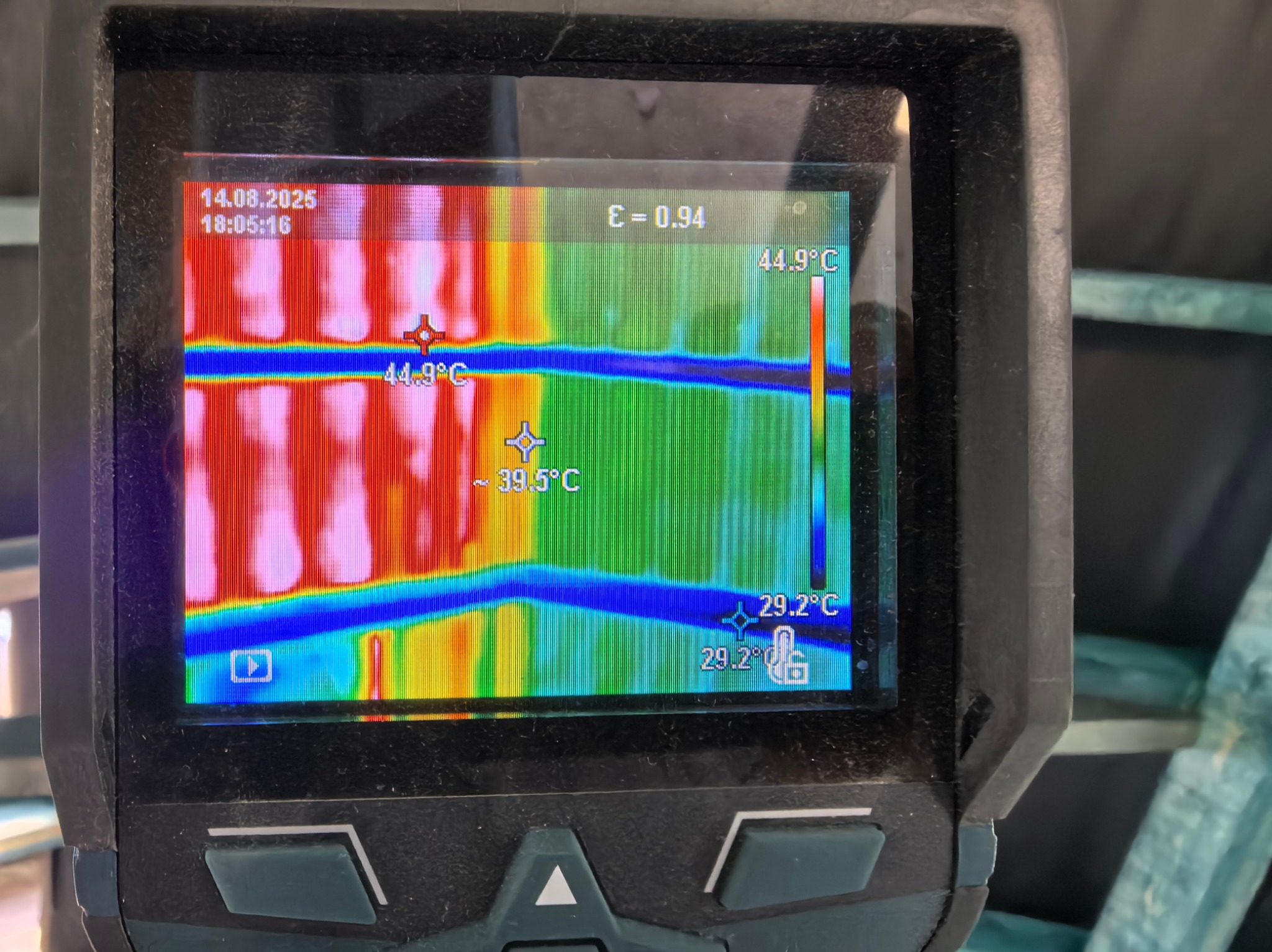 Termowizja Pomiar Kamerą!