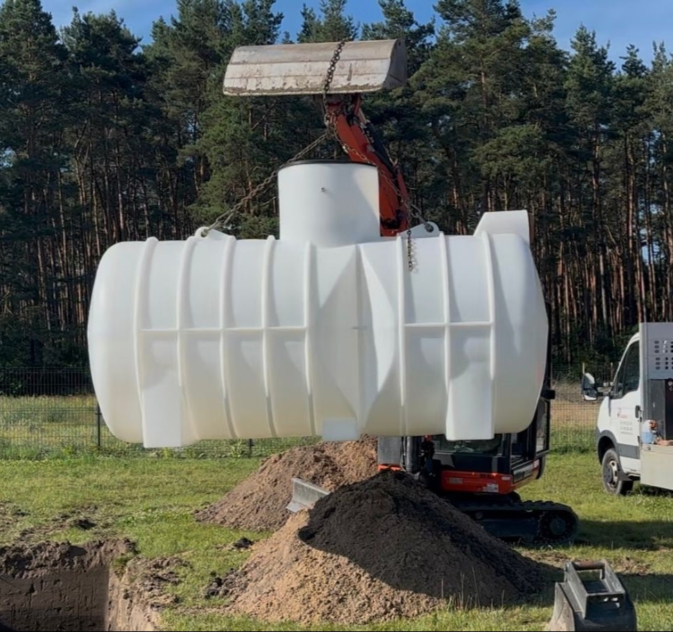 Montaż oczyszczalni WATERFLOW