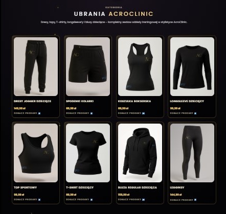 Grafika przedstawia wybór produktów w sklepie internetowym - wedle życzenia klienta