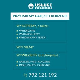 Wycinka drzew Pruszków 1