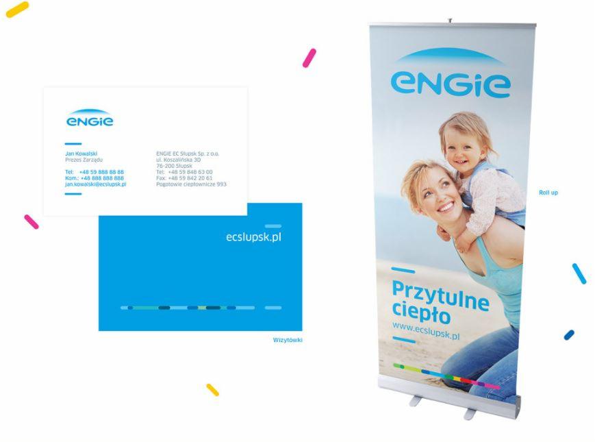 Wizytówki, roll up, projekty graficzne