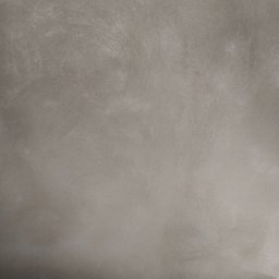 Tynki maszynowe Kamil Ziobro - Gładka, szara powierzchnia ściany po nałożeniu tynku. Widoczne delikatne, nieregularne wzory i faktura. U dołu ściany widoczne drobne nierówności.