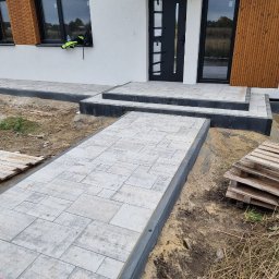 Układanie kostki brukowej Leszno 3