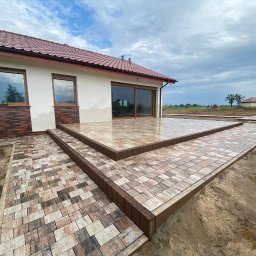 Układanie kostki brukowej Leszno 1