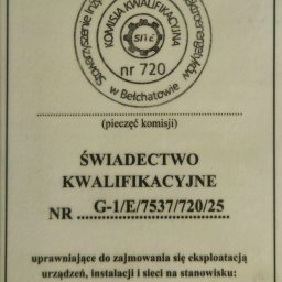 Instalacje elektryczne Małomice 2