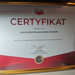 Usługi budowlane Daniel Suchecki - Urządzenie Łazienki Stare Budy