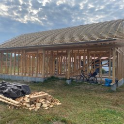 Realizacja szkieletu drewnianego 