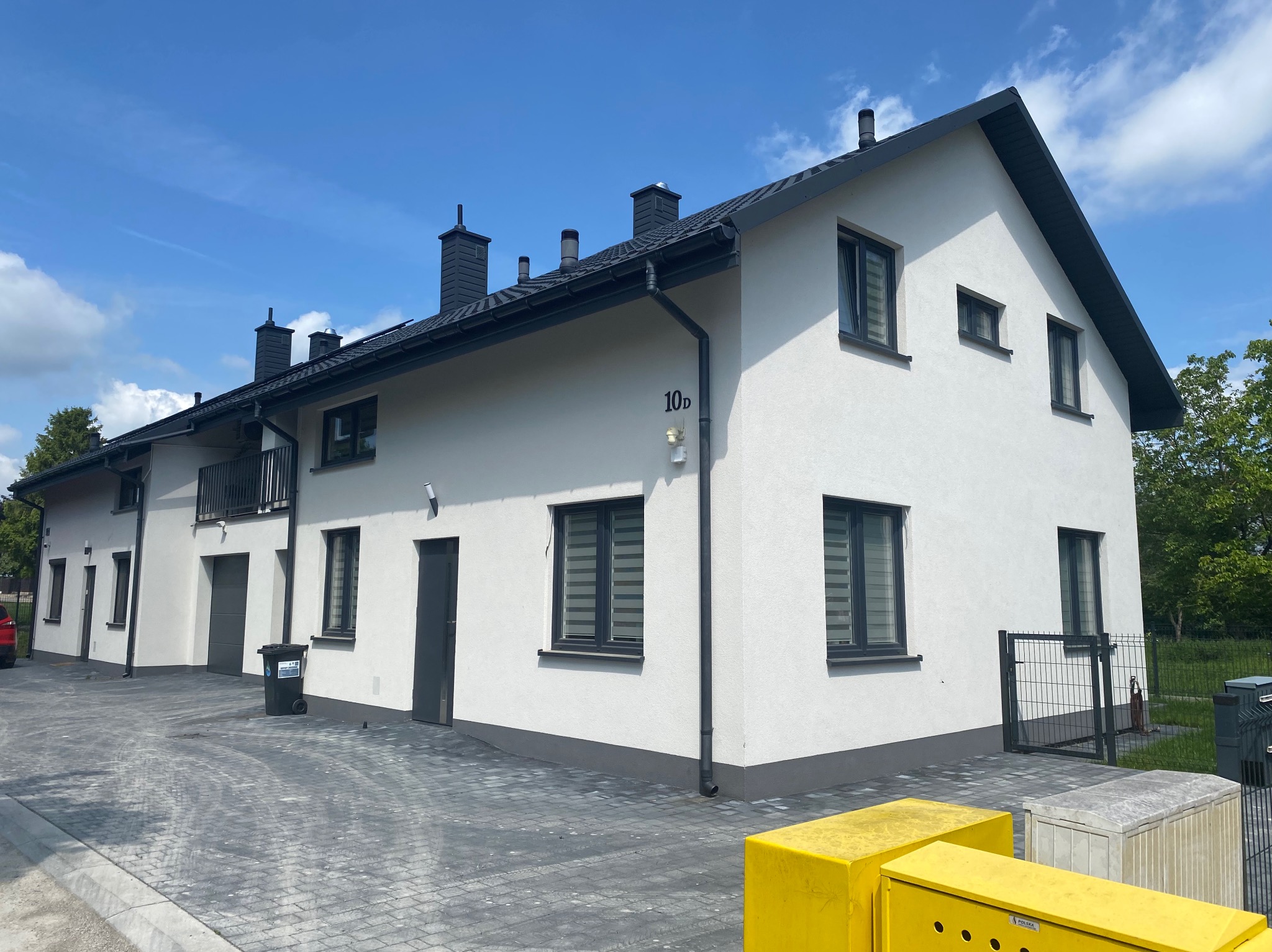 Realizacja budynku bliźniaczego w drewnianej konstrukcji szkieletowej