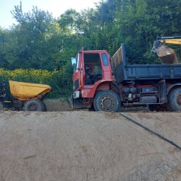 Roboty ziemne usługi koparką - Usługi w ogrodzie Lesko