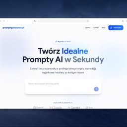https://promptgenerator.pl - aplikacja SaaS do ulepszania promptów dla modeli AI
