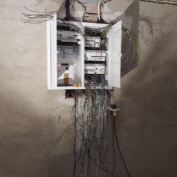 Rozdzielnia po modernizacji. 