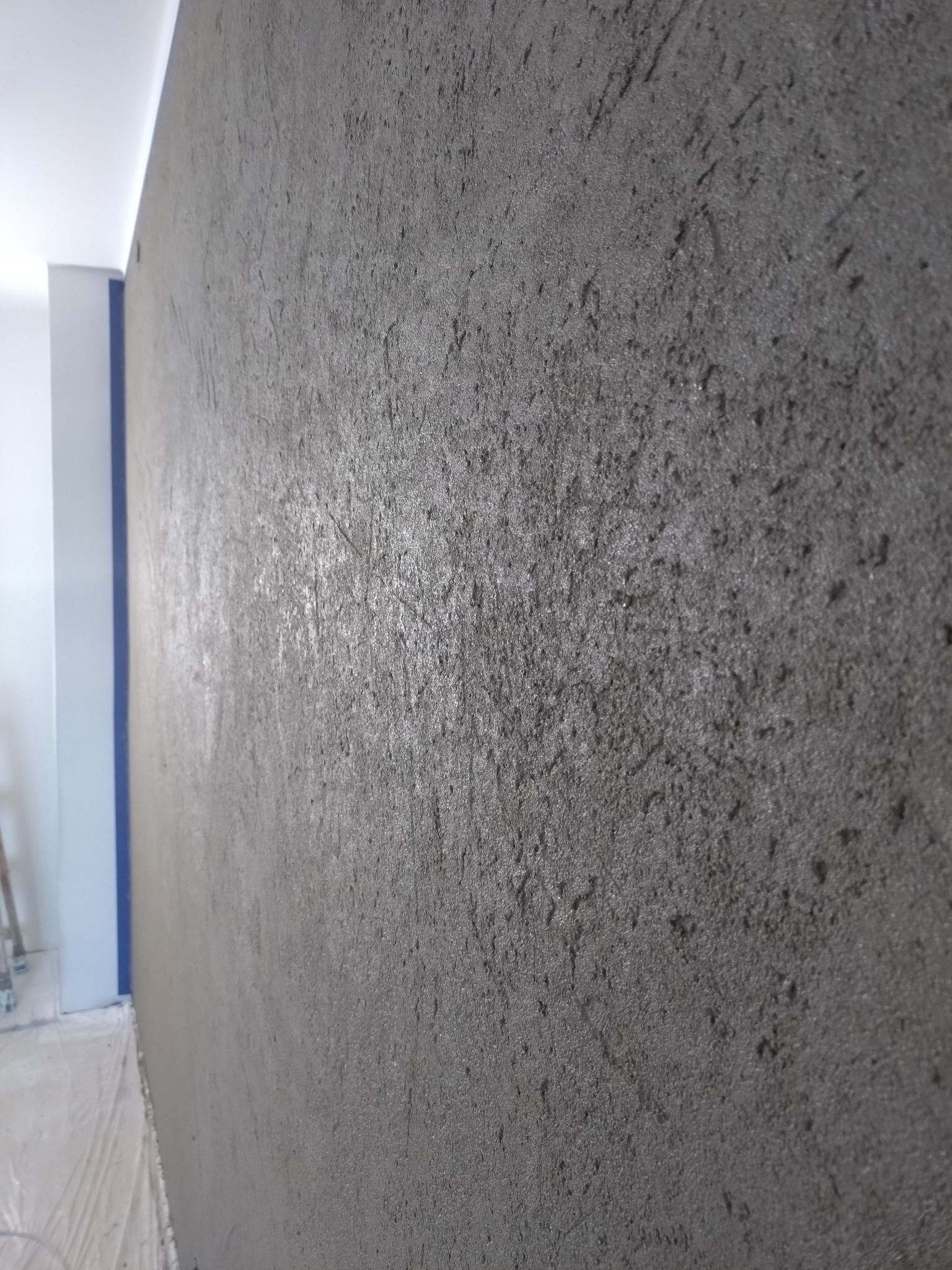 Tynk dekoracyjny- beton- Bytom zima 2023/2024